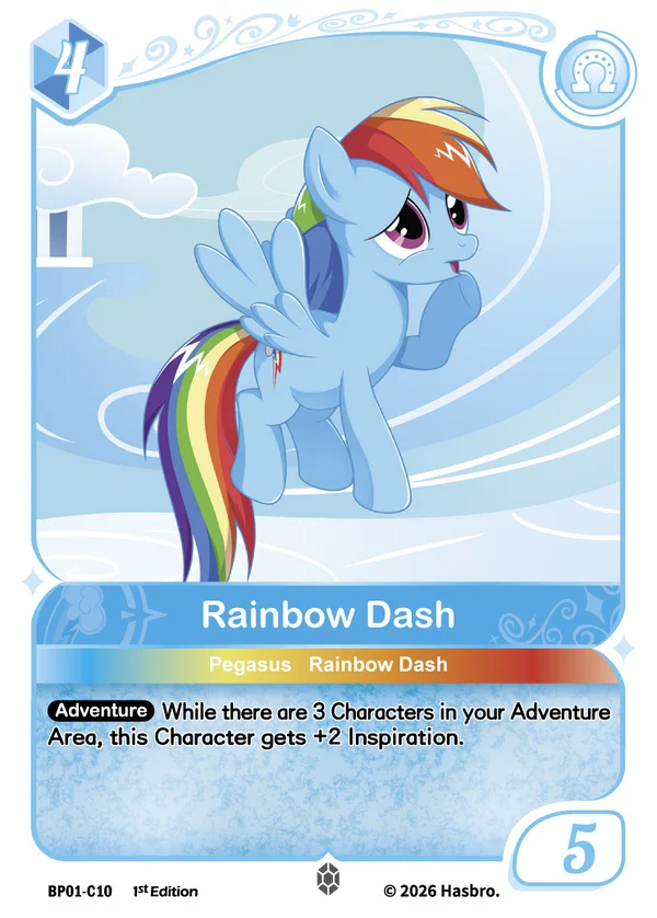 Rainbow Dash BP01-C10