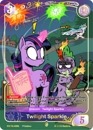※ Twilight Sparkle BP01-GR01