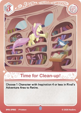 Time for Clean-up! BP01-SPR02