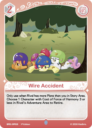 Wire Accident BP01-SPR10
