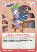 Accidentally Burnt Book BP01-SPR18
