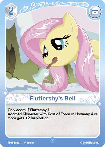 Fluttershy's Bell BP01-SPR27