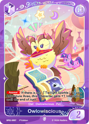Owlowiscious BP01-SR07