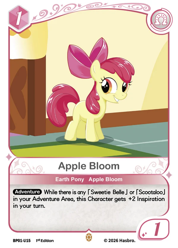 Apple Bloom BP01-U015