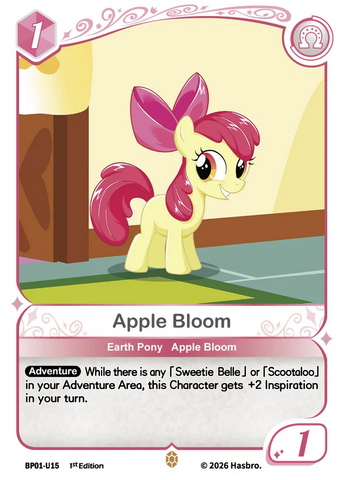 Apple Bloom BP01-U015