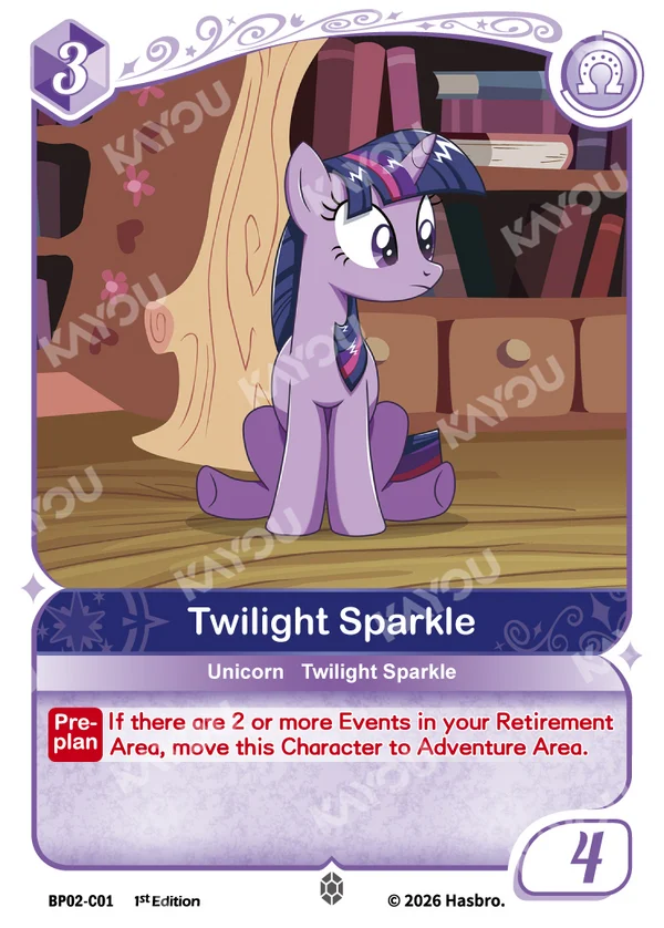 Twilight Sparkle BP02-C01