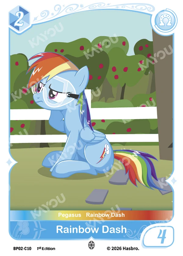 Rainbow Dash BP02-C10