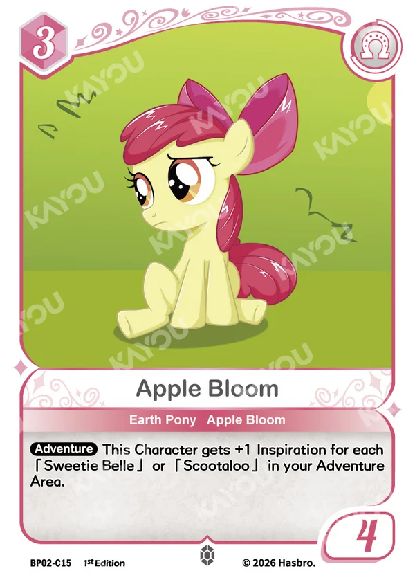 Apple Bloom BP02-C15