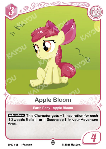 Apple Bloom BP02-C15