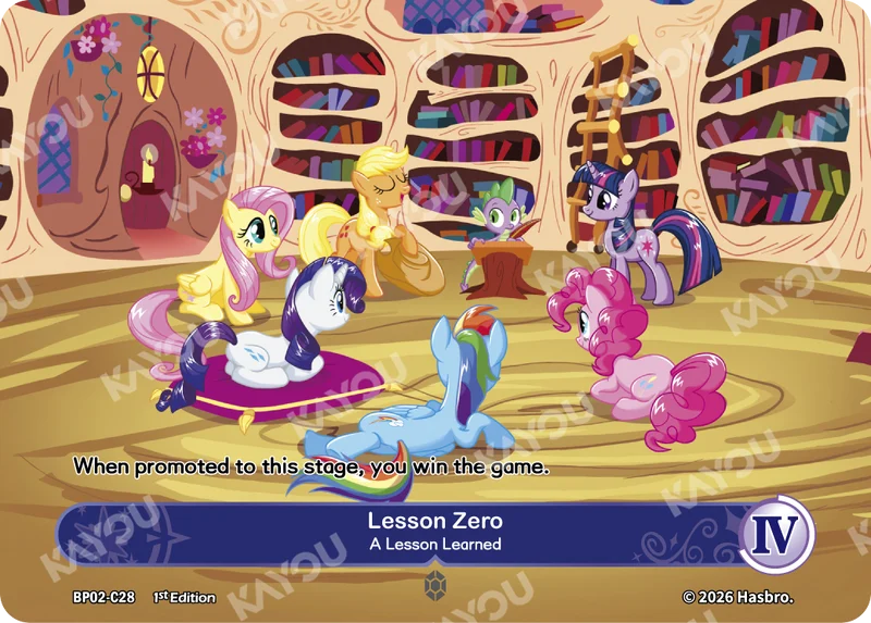 Lesson Zero – A Lesson Learned BP02-C28