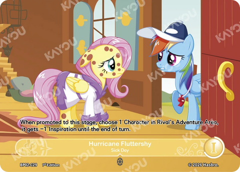 Hurricane Fluttershy – Sick Day BP02-C29