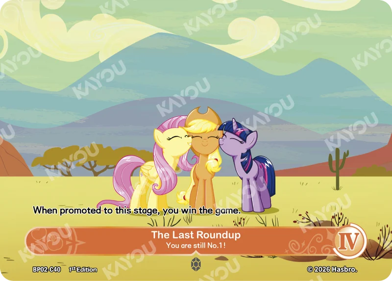 The Last Roundup – You are still No. 1! BP02-C40