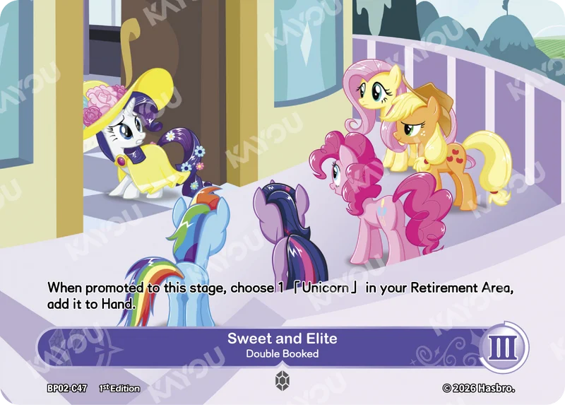 Sweet and Elite – Double Booked BP02-C47
