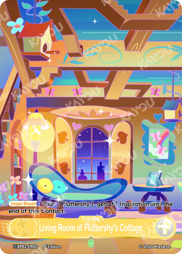 ※ Living Room of Fluttershy's Cottage (Night) BP02-ER02