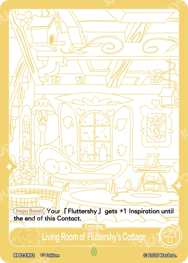 Living Room of Fluttershy's Cottage BP02-ER02