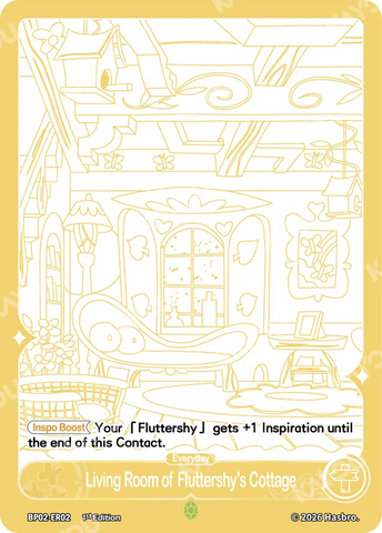 Living Room of Fluttershy's Cottage BP02-ER02