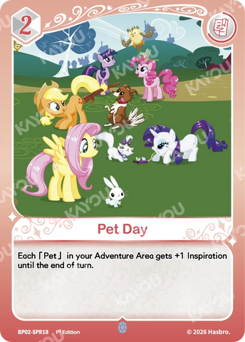 Pet Day BP02-SPR18