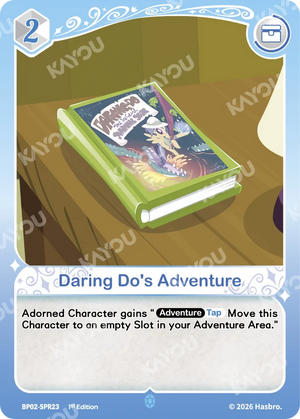 Daring Do's Adventure BP02-SPR23