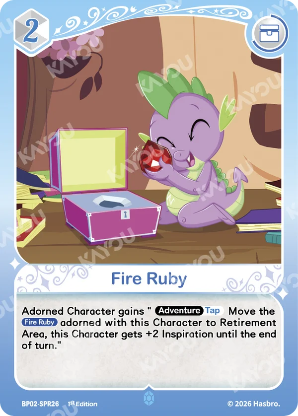 Fire Ruby BP02-SPR26