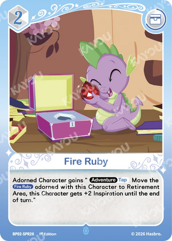 Fire Ruby BP02-SPR26