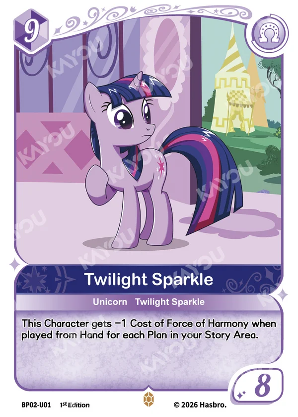 Twilight Sparkle BP02-U01