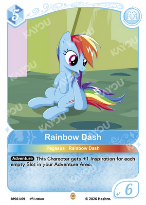 Rainbow Dash BP02-U09