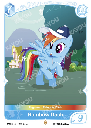 Rainbow Dash BP02-U10