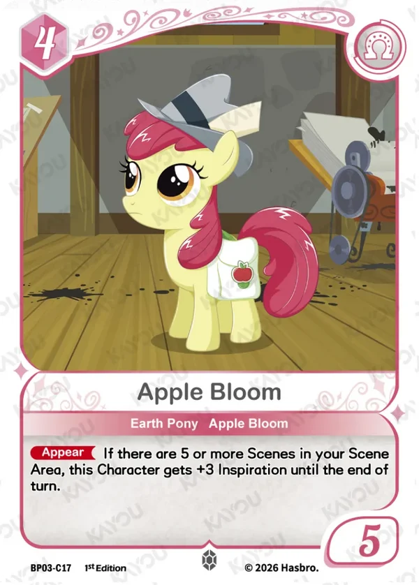 Apple Bloom BP03-C17