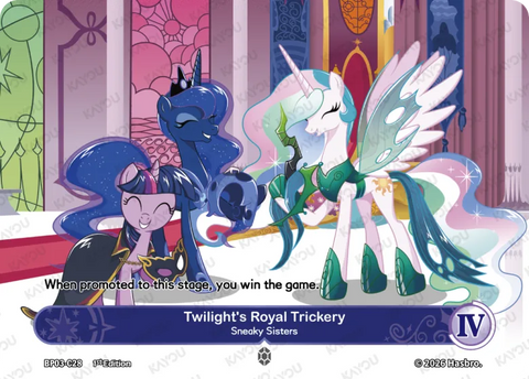Twilight's Royal Trickery – Sneaky Sisters BP03-C28
