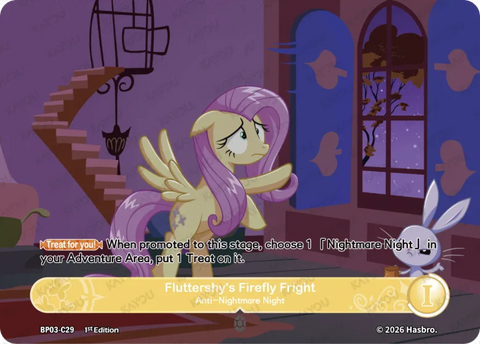 Fluttershy's Firefly Fright – Anti-Nightmare Night BP03-C29