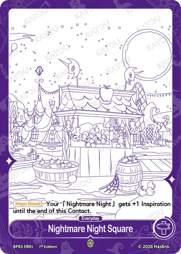 Nightmare Night Square (Middle) BP03-ER01