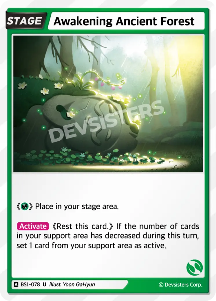 Awakening Ancient Forest BS1-078