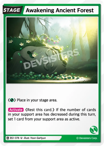 Awakening Ancient Forest BS1-078
