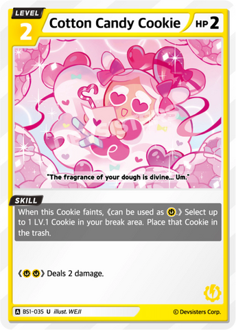 Cotton Candy Cookie BS1-035