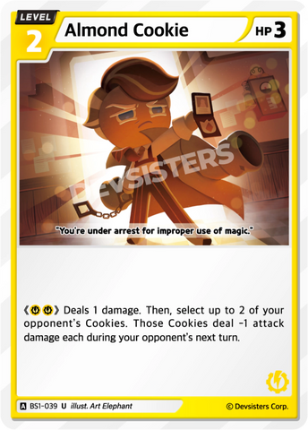 Almond Cookie BS1-039