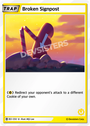 Broken Signpost BS1-050