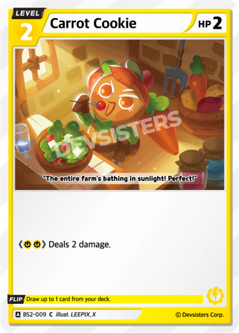 Carrot Cookie BS2-009