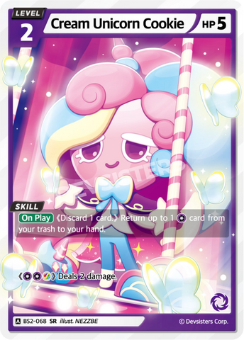 Cream Unicorn Cookie BS2-068