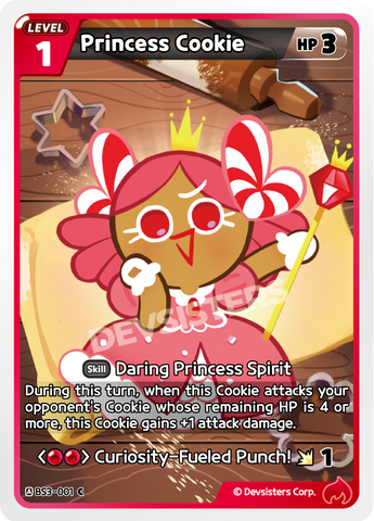 Princess Cookie BS3-001
