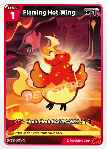 Flaming Hot Wing BS4-006