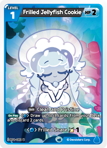Frilled Jellyfish Cookie BS4-082