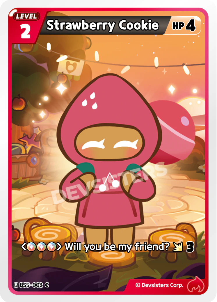 Strawberry Cookie BS5-002