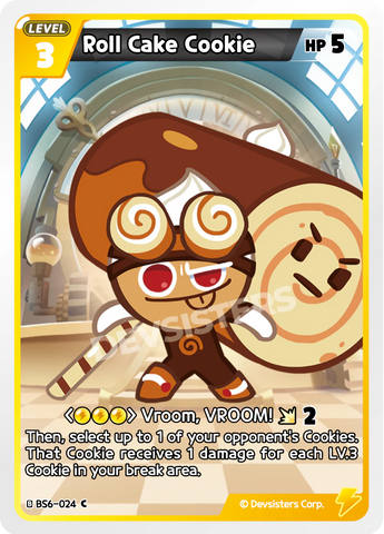Roll Cake Cookie BS6-024