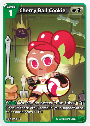 Cherry Ball Cookie BS6-053