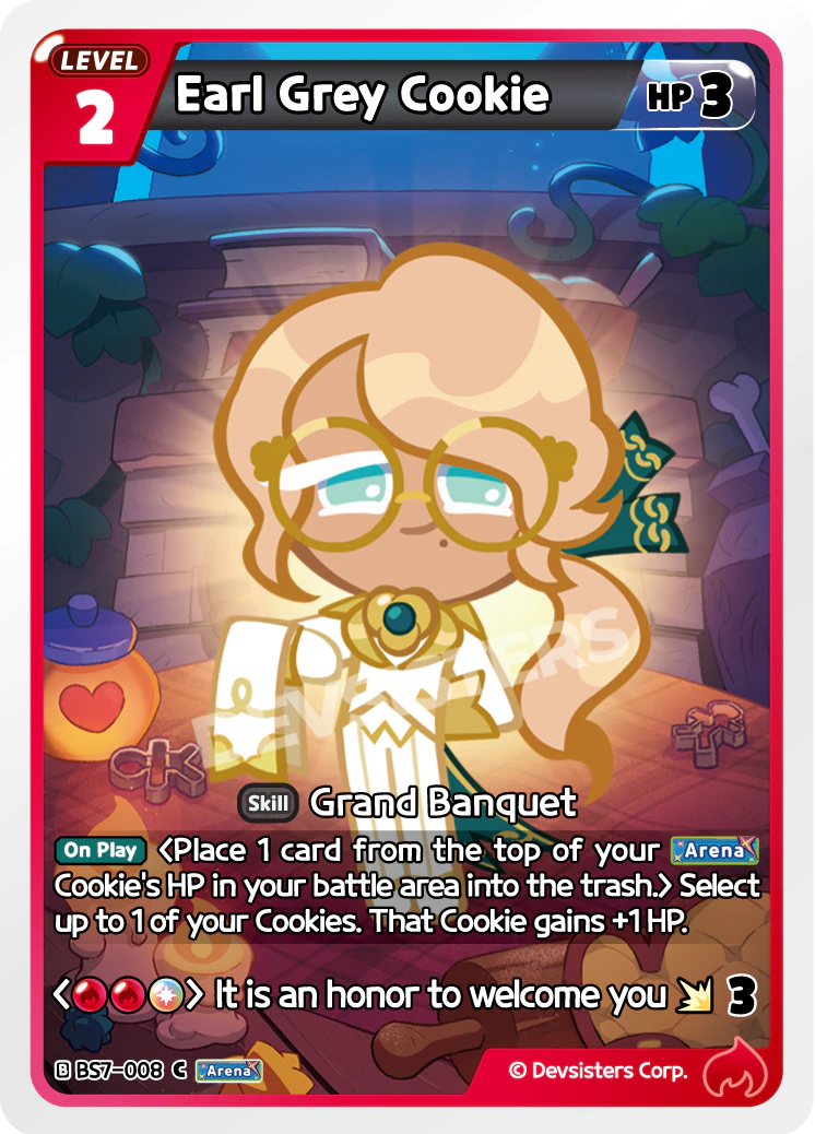 Earl Grey Cookie BS7-008