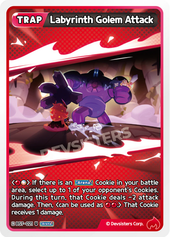 Labyrinth Golem Attack BS7-021