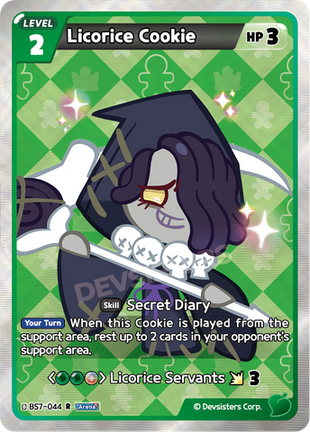 Licorice Cookie BS7-044