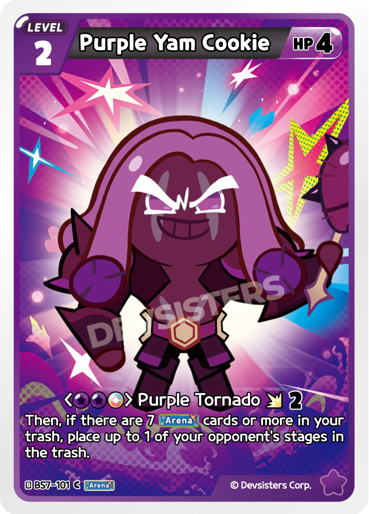 Purple Yam Cookie BS7-101