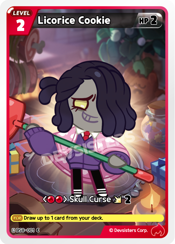 Licorice Cookie BS8-001