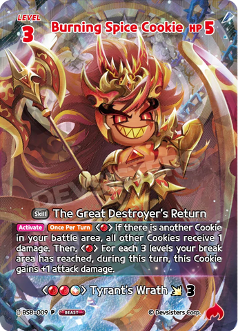 Burning Spice Cookie BS8-009 (Alt Art)